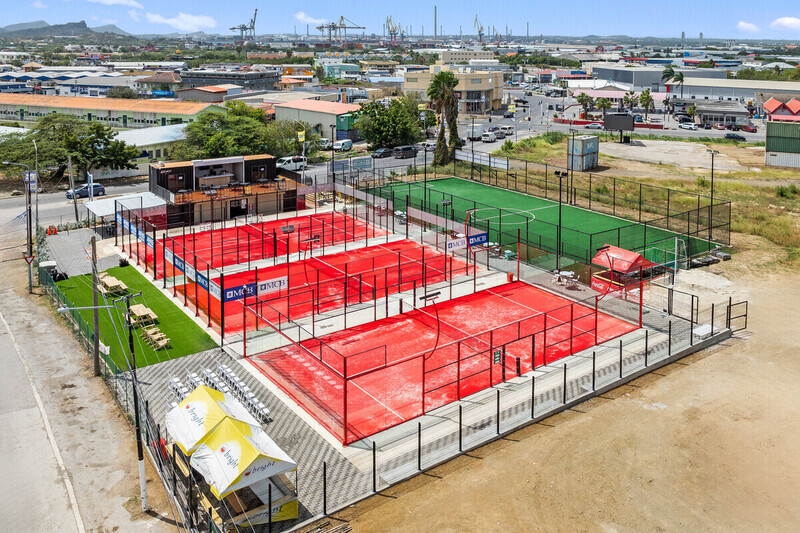 Just Padel Curaçao padel club in Curaçao — 3 courts